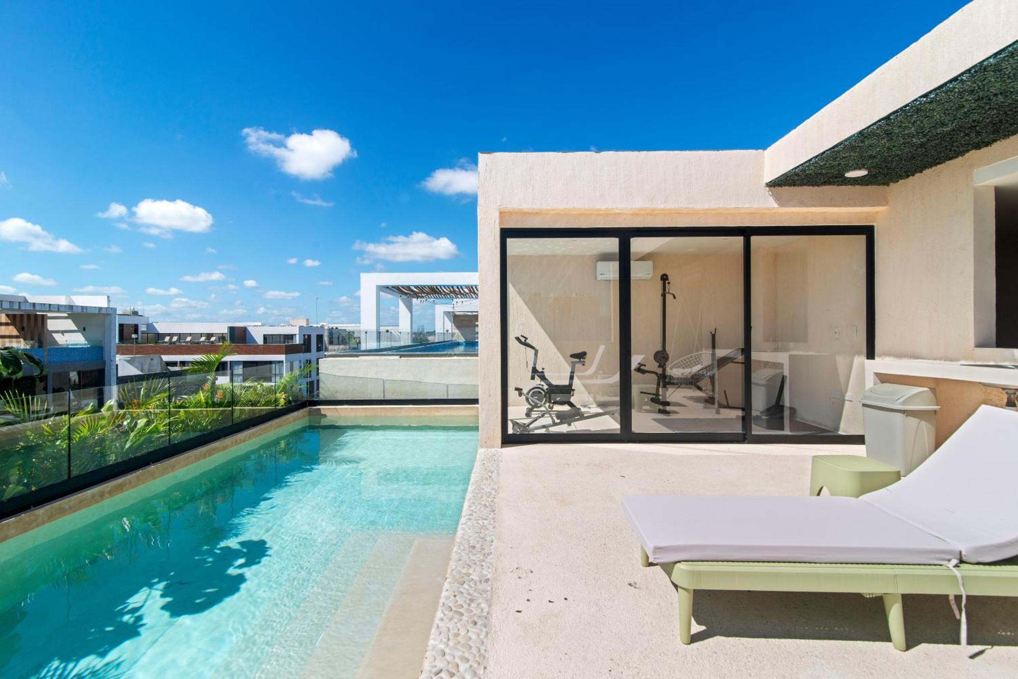 A Sweet Jungle In Aldea Zama Apartment